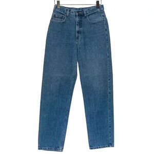 Pendleton, 100% cotton, heavy weight, light wash,  straight leg, high rise jeans